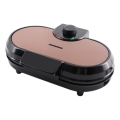 Heinner HWF-1000CR - Vahvlimasin 1000W/230V must/roosakuldne