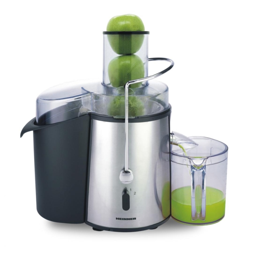 Heinner XF-1000SS - Mahlapress 1000W/230V hõbedane/must