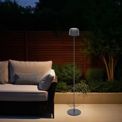 Hesperide - LED päikeselamp BOLTY LED/3,7V 2600 mAh IP65 antratsiit