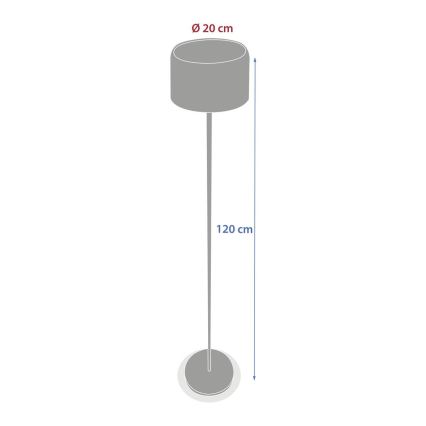 Hesperide - LED päikeselamp BOLTY LED/3,7V 2600 mAh IP65 antratsiit