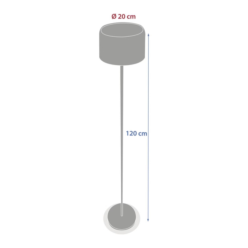 Hesperide - LED päikeselamp BOLTY LED/3,7V 2600 mAh IP65 antratsiit