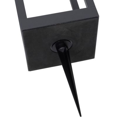 Hesperide - LED päikeselatern liikumisanduriga PIKY LED/3,7V 2600 mAh 40 cm IP65 antratsiit