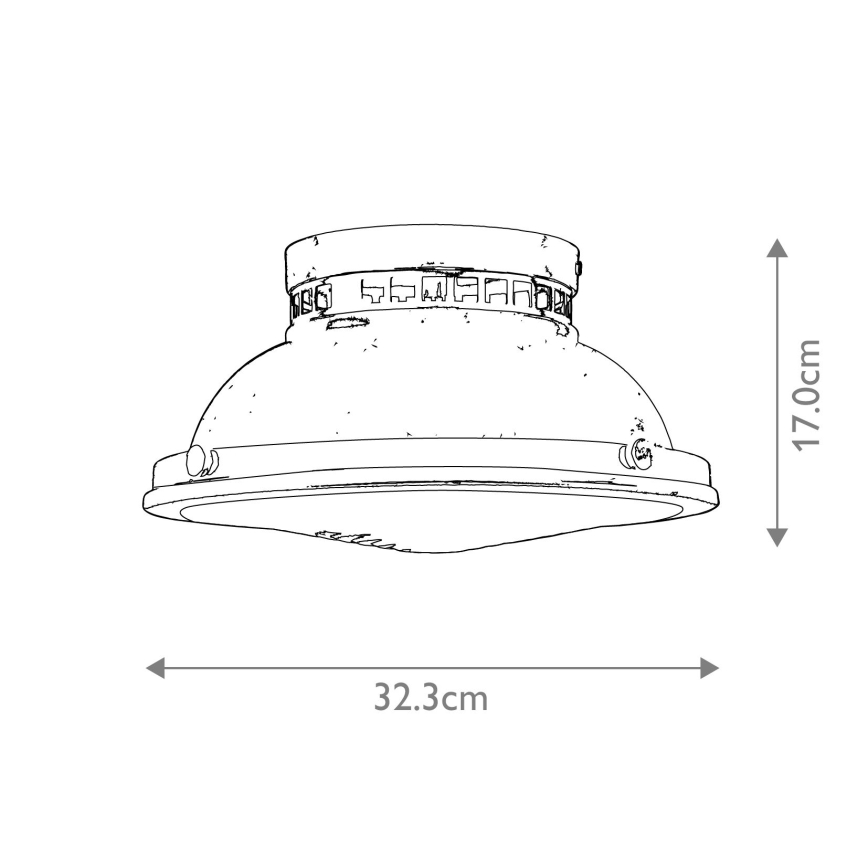 Hinkley - Laevalgusti AMELIA 2xE27/40W/230V läikiv kroom