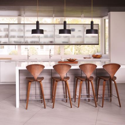 Hinkley - Varrega rippvalgusti CEDRIC 2xE27/60W/230V läbimõõt 33 cm kuldne/must