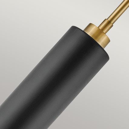 Hinkley - Varrega rippvalgusti CEDRIC 2xE27/60W/230V läbimõõt 33 cm kuldne/must