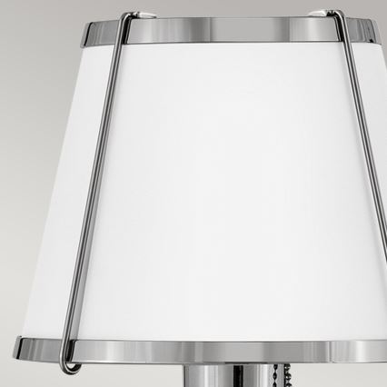 Hinkley - Seinavalgusti CLARKE 1xE27/40W/230V läikiv kroom/valge