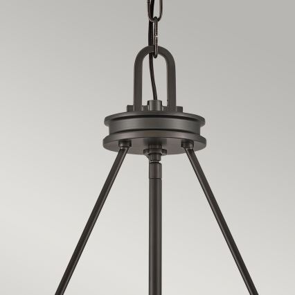 Hinkley - ketiga ripplühter COLLIER 5xE27/40W/230V läbimõõt 68,5 cm must