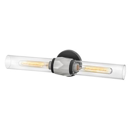 Hinkley - ELLISON vannitoa seinavalgusti 2xE27/40W/230V IP44 must