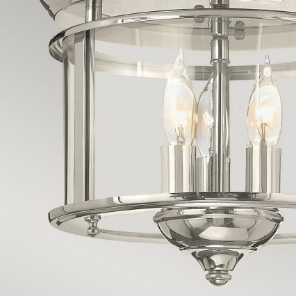 Hinkley - Laevalgusti GENTRY 3xE14/40W/230V läikiv kroom