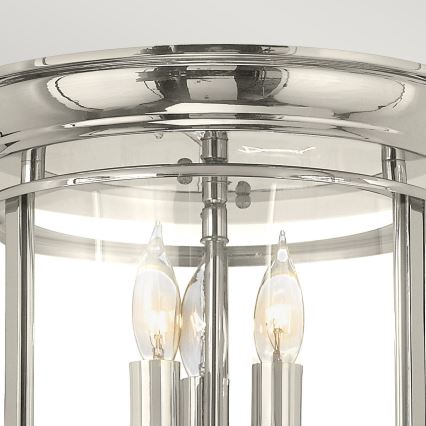 Hinkley - Laevalgusti GENTRY 3xE14/40W/230V läikiv kroom
