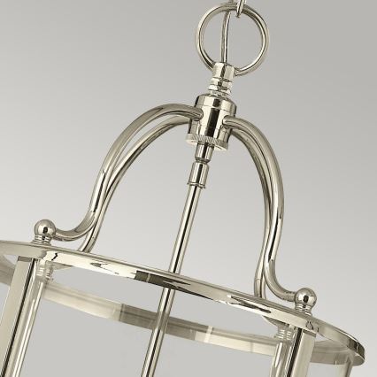 Hinkley - ketiga rippuv lühter GENTRY 4xE14/60W/230V läikiv kroom