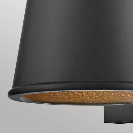 Hinkley - LED Väli seinavalgusti HANS 1xGU10/8W/230V IP44 must