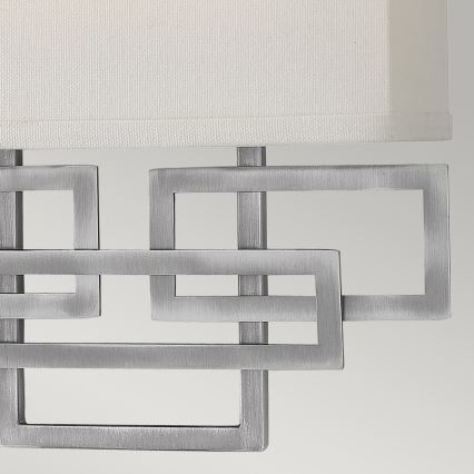 Hinkley - Seinavalgusti LANZA 2xE14/60W/230V matt kroom