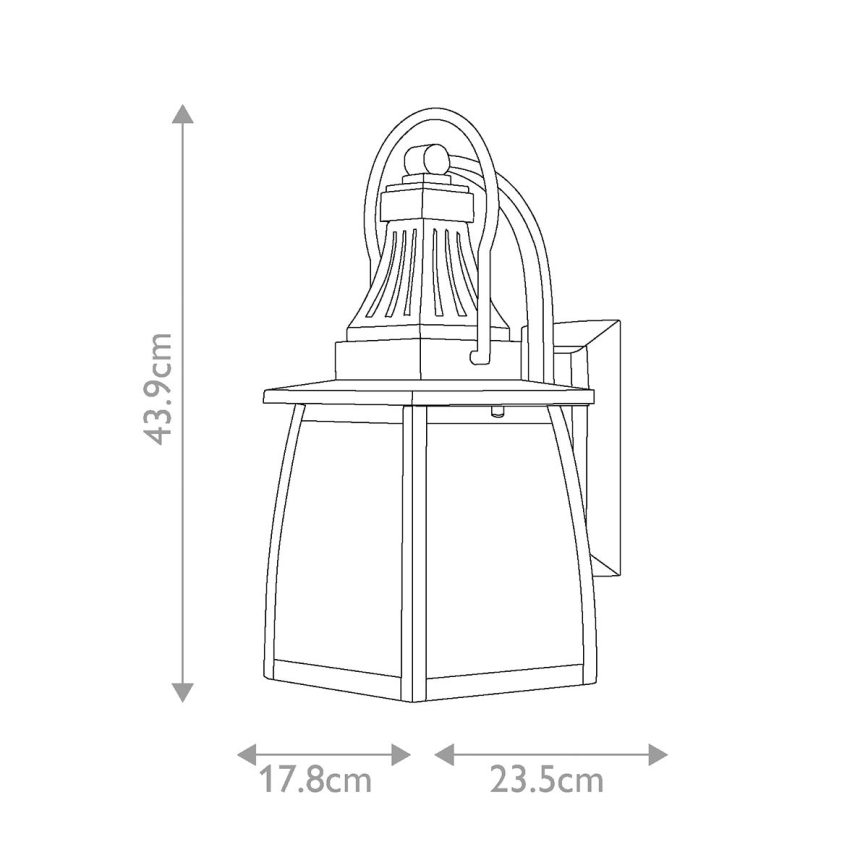 Hinkley - Väli seinavalgusti MONTAUK 2xE14/60W/230V IP44