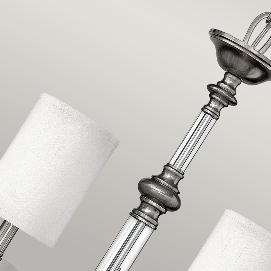 Hinkley - SUSSEX ketiga ripplühter 9xE14/40W/230V matistatud kroom