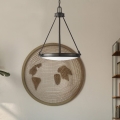 Hinkley - ketiga ripp-lühter COLLIER 4xE14/40W/230V läbimõõt 54,3 cm must