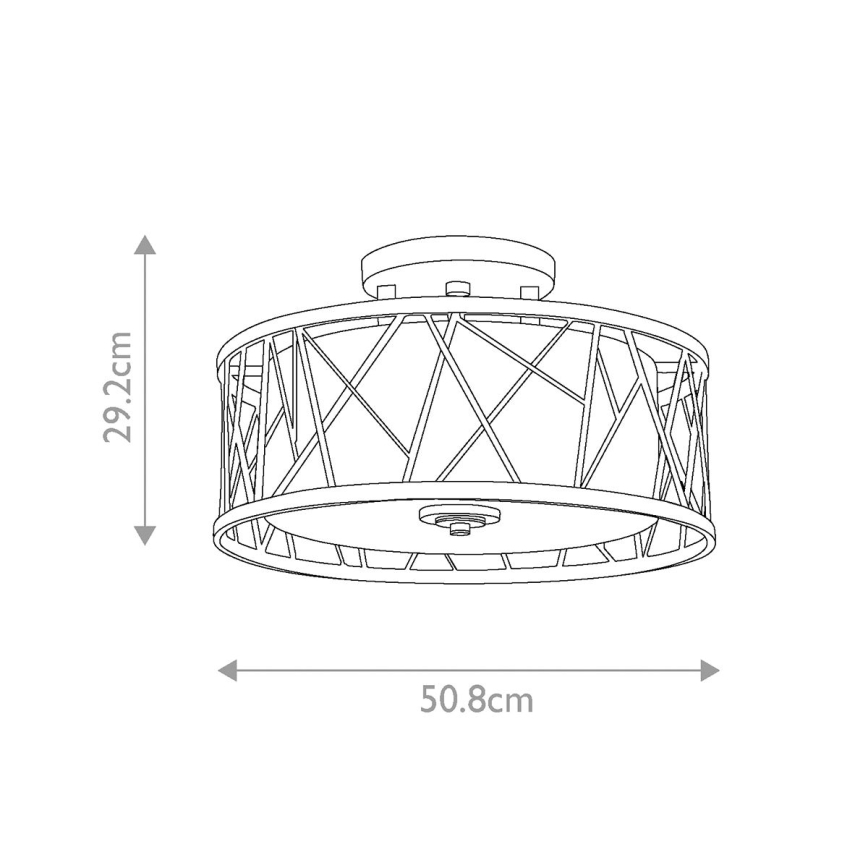 Hinkley - Kinnitatav lühter NEST 3xE27/75W/230V kuldne