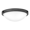 Hinkley - laelamp COLLIER 2xE27/40W/230V läbimõõt 34,6 cm must