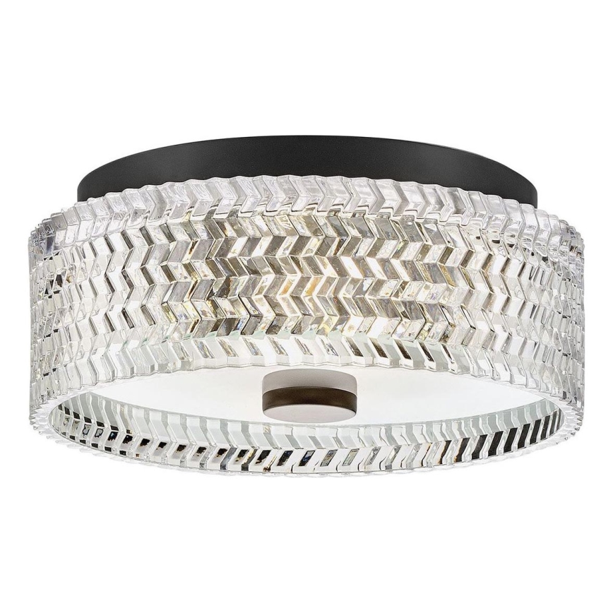 Hinkley - Laevalgusti ELLE 2xE27/60W/230V d. 30,5 cm must