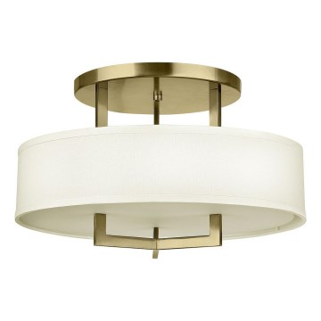 Hinkley - Laevalgusti HAMPTON 3xE27/60W/230V, läbimõõt 50,8 cm, kuldne