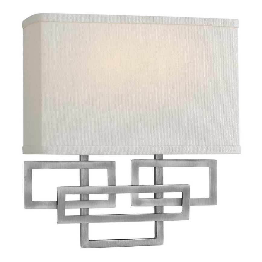 Hinkley - Seinavalgusti LANZA 2xE14/60W/230V matt kroom