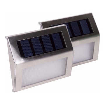 HÖFFTECH - KOMPLEKT 2x LED päikesepaneeliga seinavalgusti LED/1,2V 400 mAh IP44
