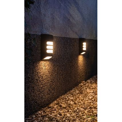 HÖFFTECH - LED päikesepaneeliga seinavalgusti LED/1,2V 200 mAh IP44