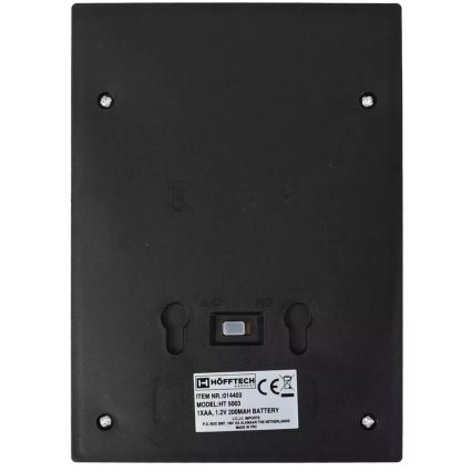 HÖFFTECH - LED päikesepaneeliga seinavalgusti LED/1,2V 200 mAh IP44