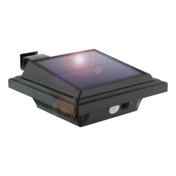 HÖFFTECH - LED päikesetoitega seinavalgusti liikumis- ja hämarikuanduriga LED/3,7V 2000 mAh IP65