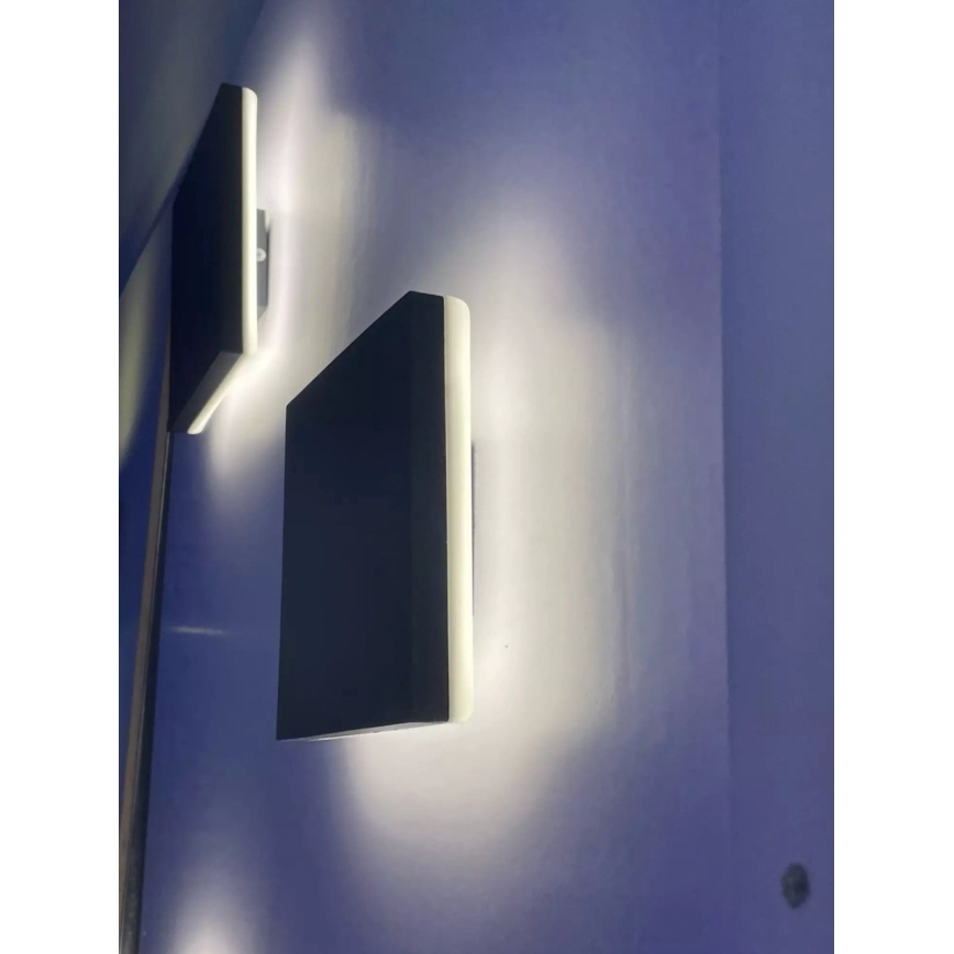 HÖFFTECH - LED välisseinavalgusti LED/10W/230V ruudukujuline IP65
