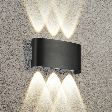 HÖFFTECH - LED välisseinavalgusti UP&DOWN 6xLED/1W/230V IP65