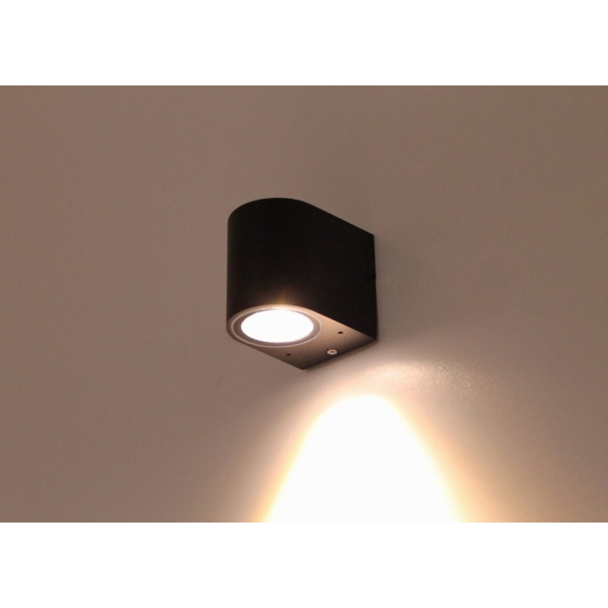 HÖFFTECH - Välisseinalamp 1xGU10/35W/230V IP65