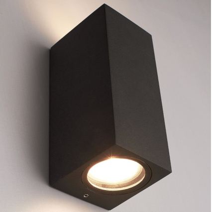 HÖFFTECH - Välisseinale mõeldud seinavalgusti 2xGU10/35W/230V IP65