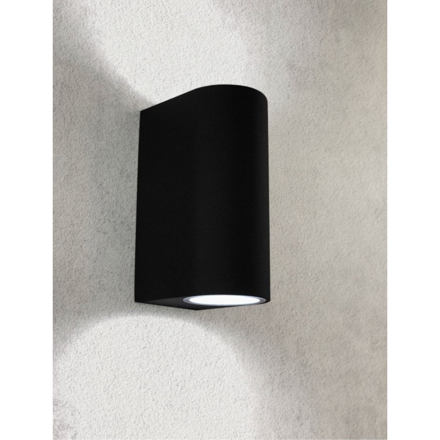 HÖFFTECH - Välisseinavalgusti 2xGU10/35W/230V IP65