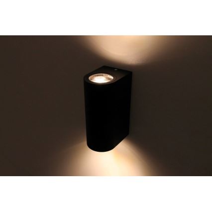 HÖFFTECH - Välisseinavalgusti 2xGU10/35W/230V IP65