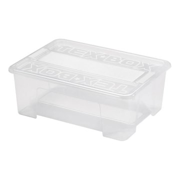 Hoiukarp TEX BOX 10 l läbipaistev