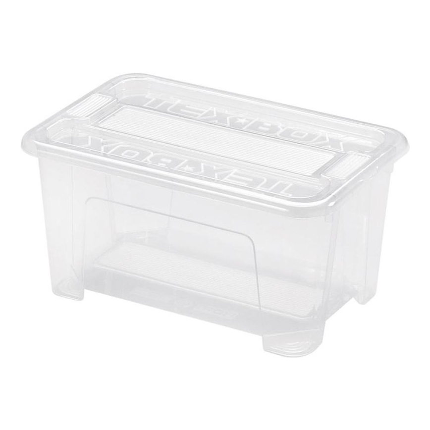 Hoiukarp TEX BOX 4,5 l läbipaistev