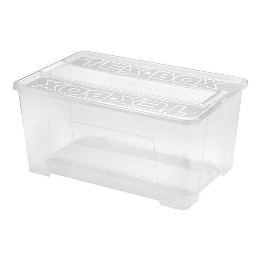 Hoiukarp TEX BOX 48 l läbipaistev