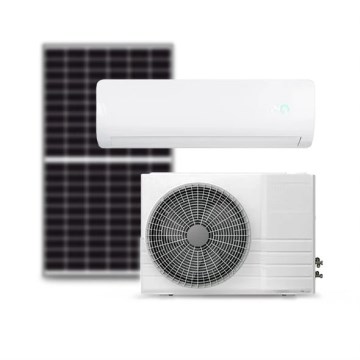 Hübriidne päikesetoitega kliimaseade 3,5 kW, Tuya Wi‑Fi, valge + kaugjuhtimispult