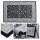 Idamaine vaip GRECE 120x170 cm 2150 g/m2 must/hall/valge