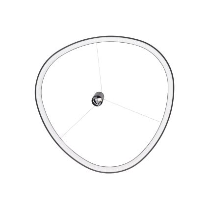 Ideal Lux - LED-rippvalgusti kaablil GEMINI LED/36W/230V 4000K läbimõõt 42,5 cm CRI 90 must