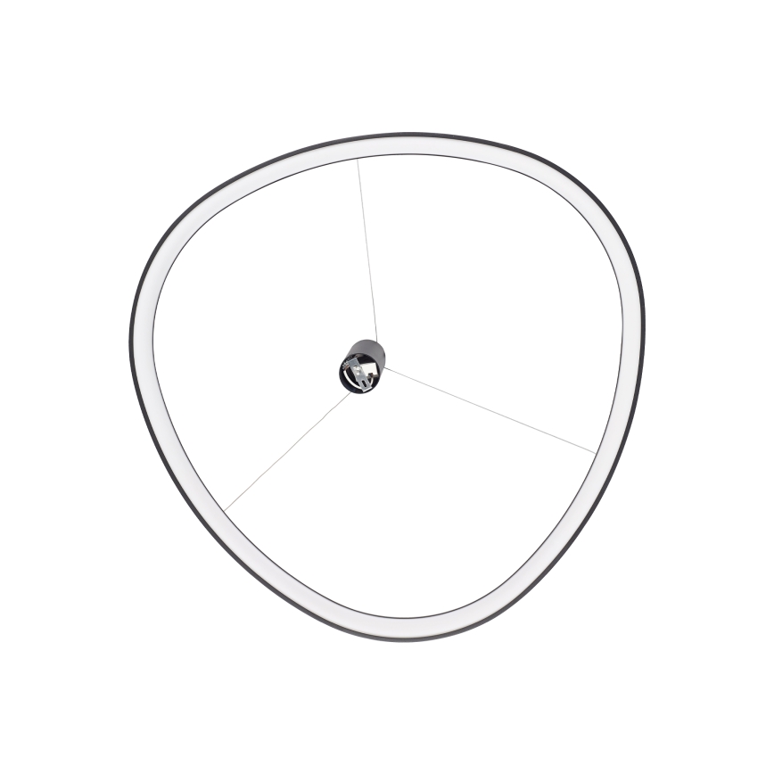 Ideal Lux - GEMINI LED-lühter kaabliga, 78 W, 230 V, 2700 K, Ø 105 cm, CRI 90, must