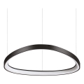 Ideal Lux - GEMINI LED rippvalgusti kaablile, 47W/230V, 2700K, läbimõõt 61 cm, CRI 90, must