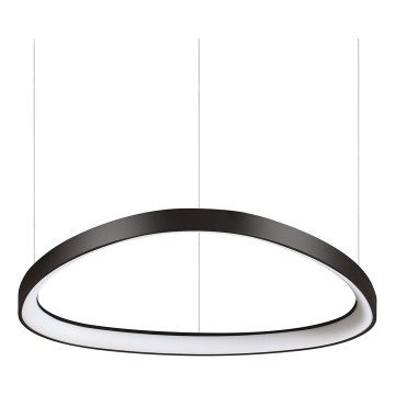 Ideal Lux - GEMINI LED rippvalgusti kaablile, 47W/230V, 2700K, läbimõõt 61 cm, CRI 90, must