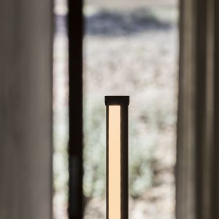 Ideal Lux - hämardatav LED-põrandalamp YOKO LED/16W/230V CRI 90 must