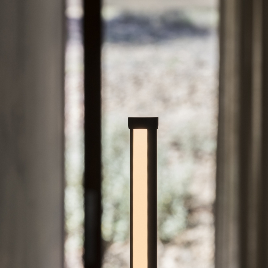 Ideal Lux - hämardatav LED-põrandalamp YOKO LED/16W/230V CRI 90 must