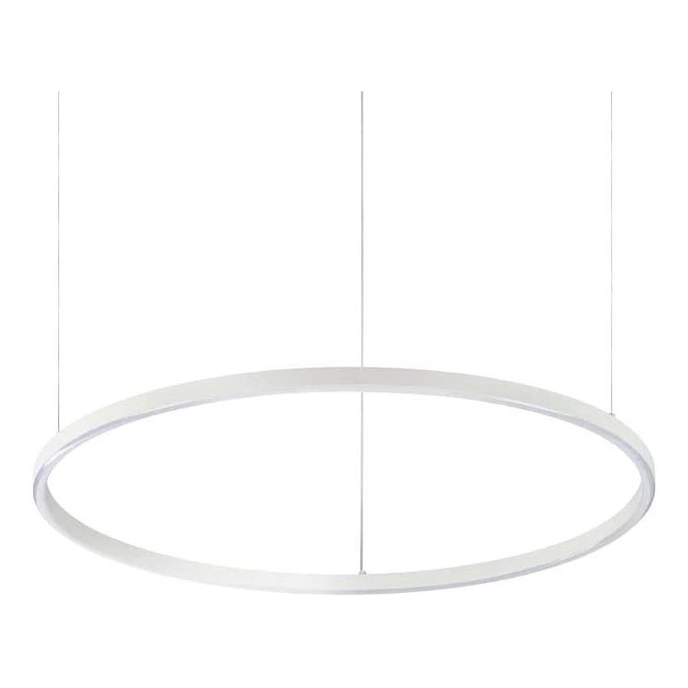 Ideal Lux - hämardatav LED-rippvalgusti riputuskaabliga ORACLE SLIM LED/40W/230V 3000K CRI 90 läbimõõt 70 cm valge