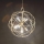 Ideal Lux - ketiga lühter KONSE 7xE27/60W/230V, läbimõõt 80 cm, kuldne