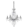 Ideal Lux - Kristall-lühter AMADEUS 6xE14/40W/230V d. 67 cm läbipaistev