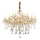 Ideal Lux - Kristall-lühter FLORIAN 18xE14/40W/230V d. 86 cm kuldne